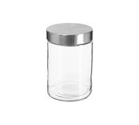 JJA – Bocal en verre « Nixo » – Couvercle inox – 1,2 L