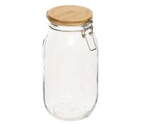 5five Bocal en verre couvercle pin "Wording" 2 L