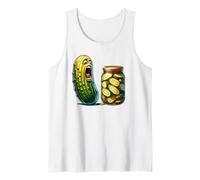 Bocal Vintage en Conserve avec cornichons et concombres Débardeur