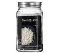 Lot de 4 - RITZENHOFF & BREKER Bocal VIO, carré, 1,4 litre