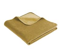 bocasa by biederlack Couverture en Coton mélangé Nutria 150 x 200 cm