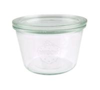Bocaux coniques droits - WECK - 370 ml - Lot de 4 - Verre - Nettoyage facile au lave-vaisselle