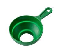 Bocaux en plastique à large ouverture, pliables, avec entonnoirs de remplissage liquide long col, gadget cuisine ménager(Green-1)