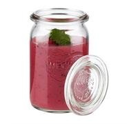 Bocaux en Verre Cylindriques avec Couvercle WECK 145mL Lot de 12 APS Aps