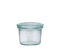 Bocaux en verre - WECK - LARES - 80 ml - Lot de 6 - Compatible lave-vaisselle