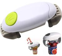 Bocaux Ouvre Automatique, One Touch Jar Opener Outil De Cuisine, Ouvre Boîte Électrique Pour Les Personnes Âgées Et Les Personnes Souffrant De L'arthrite, 6.8x2.5inch, Green