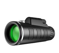 BOCbco Puissant télescope monoculaire 40x60 HD Zoom Jumelles Longue portée Vision Nocturne Spyglass pour Camping en Plein air Observation des Oiseaux