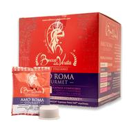 BOCCA DELLA VERITA - Boîte de 10 capsules de café italien AMO ROMA Gourmet, Capsules compatibles avec la machine à café Lavazza® Espresso Point, 100% Made in Italy