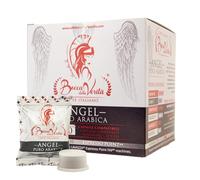 BOCCA DELLA VERITA - Boîte de 10 capsules de café italien ANGEL Arabica 100%, Capsules compatibles avec la machine à café Lavazza® Espresso Point, 100% Made in Italy
