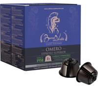 BOCCA DELLA VERITA - Boîte de 16 capsules de café italien OMERO Espresso Superior, Capsules compatibles avec la machine à café Nescafe® Dolce Gusto®, 100% Made in Italy