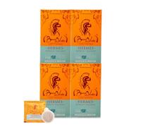 BOCCA DELLA VERITA - Boîte de 60 dosettes E.S.E. Sabor HERMES Espresso Italiano, Capsules compatibles avec les machines à café E.S.E. dm 44mm, 100% Made in Italy