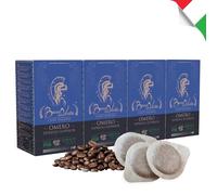 BOCCA DELLA VERITA - Boîte de 60 dosettes E.S.E. Sabor OMERO Espresso Superior, Capsules compatibles avec les machines à café E.S.E. dm 44mm, 100% Made in Italy