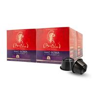 BOCCA DELLA VERITA - Boîte de 64 capsules de café italien AMO ROMA Gourmet Flavour, Capsules compatibles avec la machine à café Nescafe® Dolce Gusto®, 100% Made in Italy