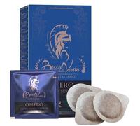 BOCCA DELLA VERITA® - Paquet de 15 E.S.E. Capsules OMERO Espresso Gusto Superiore, Capsules compatibles avec E.S.E. Cafetière dm 44mm