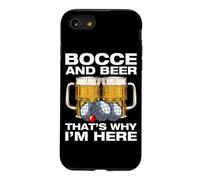 Bocce and Beer Joueur de Bocce Petanque Bocce Coque pour iPhone SE (2020) / 7/8