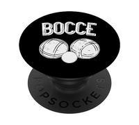 Bocce Boule Bocce avec Jack Bocci Game Bocce PopSockets PopGrip Adhésif