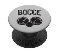 Bocce Inscription Bocce Ball avec Jack Bocci Game Bocce PopSockets PopGrip Adhésif
