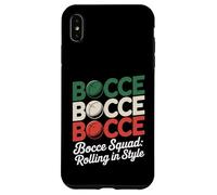 Bocce Squad: Roulement avec Style Boules Coque pour iPhone XS Max