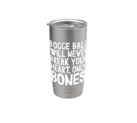 Bocce Will Never Break Your Heart Jack Bocci Game Bocce Gobelet isotherme en acier inoxydable double paroi