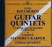 Boccherini: Guitar Quintets -Szendrey-Karper / Tatrai Quartet [UK Import]