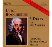 Boccherini, L. – Les 6 duos pour 2 violons – Import – EBS