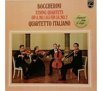 Boccherini: String Quartets Op 6, No 1 & 3-Op 58, No 2 -Quartetto Italiano