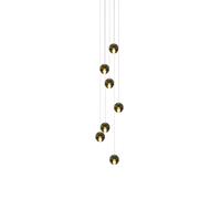 Bocci 14.7 LED Pendelleuchte, gris, canopy noir
