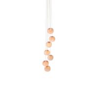 Bocci 84.7 Cluster Column LED Pendelleuchte, canopy blanc