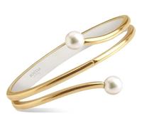 Boccia 03054-0258 Bracelet pour femme en titane plaqué or