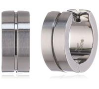 Boccia - 0503 - 02 - Boucles d'Oreilles Créoles Femme - Titane