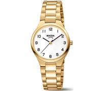 Boccia 3347-03 Montre-Bracelet Titane 30mm 5ATM Quartz Femme Blanc Doré