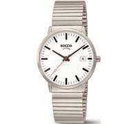 Boccia 3622-04 Montre Homme Titane Montre à bracelet à tirette 38mm 5ATM