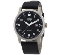 Boccia - 597-03 - Montre Homme - Quartz Analogique - Bracelet Cuir Noir