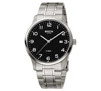 Boccia Montre à Quartz analogique pour Homme avec Bracelet en Titane 3621-01, Bracelet