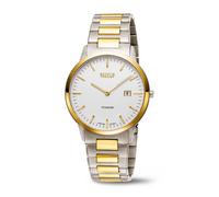 Boccia Royce 3658-05 Montre Hommes en Titane Bicolore Avec Verre en Saphir