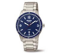 Boccia Titane 3635-04 Montre Hommes Avec Verre en Saphir 100m Étanche Bleu Foncé