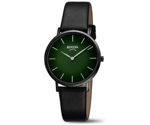 Boccia Titanium 3273-14 - Unisex - 36 mm - Analogique - Quartz - Verre minéral