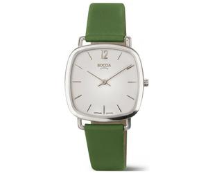 Boccia Titanium 3334-02 - Femme - 33 mm - Analogique - Quartz - Verre saphir
