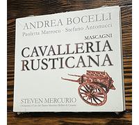 Pietro Mascagni Cavalleria Rusticana (Mercurio, Bocelli) (CD) Album