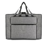Bocguy Sac de Transport étanche A2 - Multifonctionnel - avec poignées - pour Enfants - Porte-Documents léger - Sac de Rangement, Gris, A2, Porte-Documents