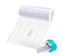 Bocguy Smart iron on pour Cri-cut Joy, 14 cm x 500 cm, film flexible pour traceur textile, vinyle de transfert thermique, rouleau de film flexible pour vêtements, film à repasser, t-shirts et plus de