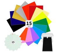 Bocguy Smart Vinyl Permanent pour Cri-cut Joy Xtra, 24 cm x 30.5 cm Film vinyle traceur, traceur de film de transfert pour ordinateurs portables, téléphones, murs et plus encore