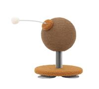 Boches à gratter des Chats-sisalball avec Aspiration | Sisal Ball Non-Slip Entertainment and Enrichment pour Les Chats et Les Chatons domestiques.