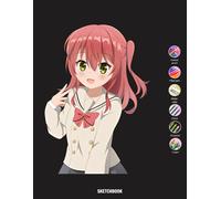 Bochi the Rock Sketchbook: 120 pages 8.5x11 Large Sketch Book Unlined Drawing Notebook, for Doodling or Sketching Journal