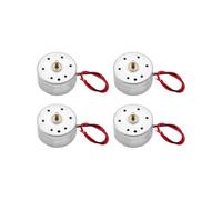 bociloy Lot de 4 mini moteurs électriques CC 3,7 V 5000 tr/min pour projets de bricolage, générateur d'éolienne, expériences scientifiques éducatives, fournitures d'apprentissage scolaire