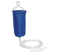Bock à lavement souple avec canule