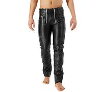 Bockle® Premium Zimmermann Pantalon de Menuisier Zimmermann Germany Homme Pantalon en Cuir Home, Size: 32W / 34L