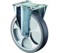 Bockrolle D.160mm Trgf.200kg thermopl.Ku.Platte L135xB110mm BS ROLLS