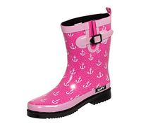 Bockstiegel Marleen Bottes en caoutchouc pour femme pour les loisirs et le jardin, blanc fuchsia, 38 EU