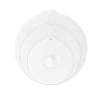 Bocotoer Lot de 3 couvercles alimentaires réutilisables en silicone pour utilisation au lave-vaisselle, micro-ondes, congélateur
